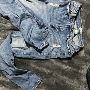 H&M Blue Relaxed Jeans Classic Denim